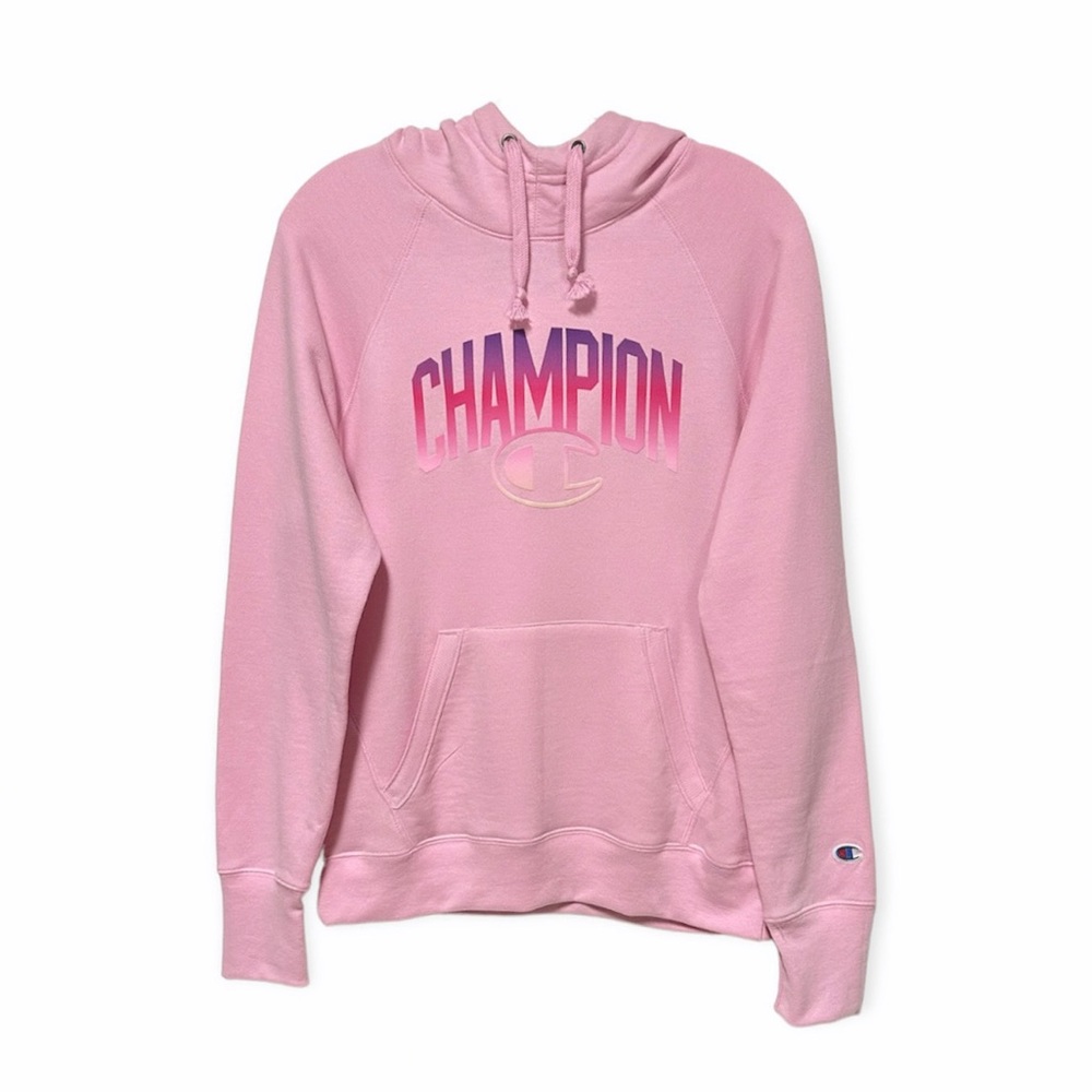 Champion PowerBlend Ombré Graphic Hoodie
